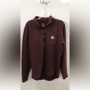 Men’s Carhartt 1/4 zip long sleeve